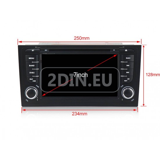 AUDI A6 - МУЛТИМЕДИЯ / Навигация 4Gb RAM Android CPU:8-Core, RAM:4Gb, ROM:64Gb DVD